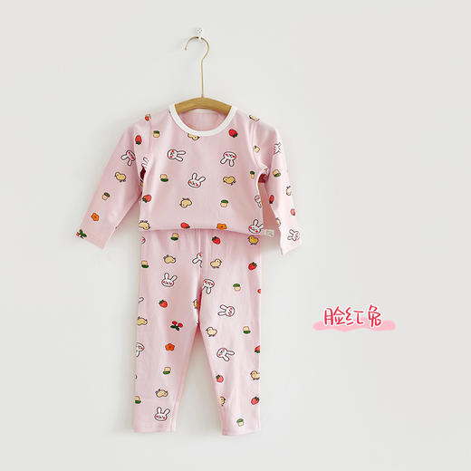 【火火兔甄选】【儿童睡衣套装秋冬男女童宝宝A类纯棉卡通莱卡家居服内衣两件套】甄选新疆长绒棉，云感棉 柔软 透气 不闷汗，直筒宽松版型 穿上就不想脱的舒适，多种颜色选择，色牢度高 不易掉色。 商品图10