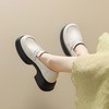 ZHR乐福鞋女2023新款韩版百搭一脚蹬厚底日系小皮鞋子jk单鞋 商品缩略图5