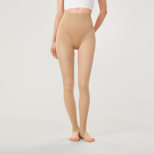 都市丽人舒暖打底裤秋裤负5至5度适穿锦纶踩脚裤中厚款一体裤保暖裤LG34A1 商品图1