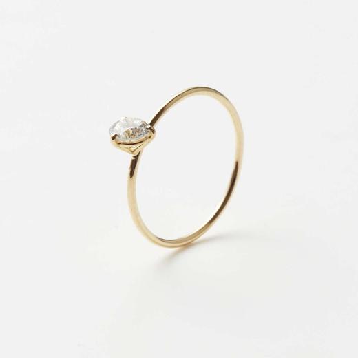 订购6周到｜TORAFU-Diamond-钻石 18K金 戒指［日本设计师］ 商品图0