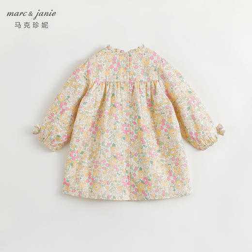 马克珍妮秋装新款 女童秋日花园纯棉连衣裙 儿童裙子231786 商品图1