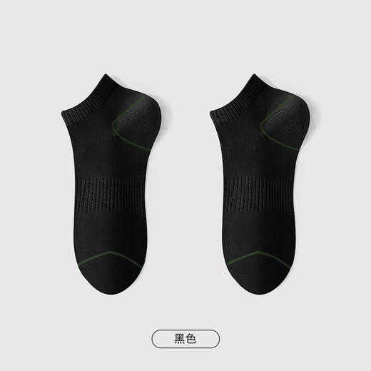 都市丽人都市锋尚简约系列高含棉袜子船袜中厚款男士常规袜FC3DE1 商品图7