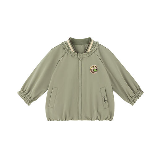 【商场同款】英氏女童秋装外套防风休闲外出外套 商品图4