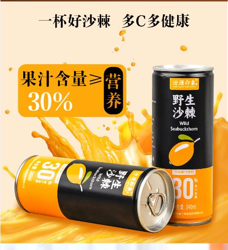 汾源印象 沙棘饮料 240ml 8罐装 商品图1