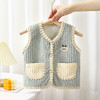 【清仓捡漏39元/2件】儿童马甲春秋韩版，优雅简洁。男女泡芙绒马甲厚兜舒适保暖，温暖舒适的泡芙绒材质，精致韩版设计，宝宝坎肩设计，轻松穿脱-lish#异业福利 商品缩略图2