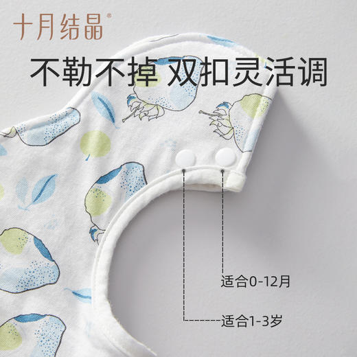 婴儿围嘴春秋宝宝口水兜防吐奶口水巾单向导湿3条 商品图4