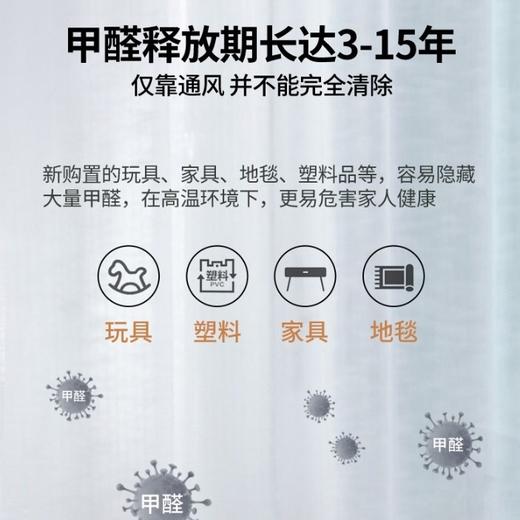 【包邮】创绿家·智能除醛仪 技术突破全新升级 超千元效果 快速除醛（60w/120㎡） 商品图3
