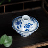 【宝瓷林】景德镇手绘青花三才盖碗 商品缩略图1