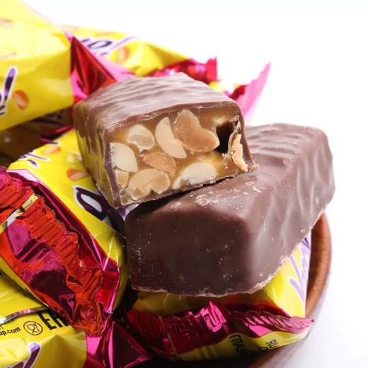 【中欧班列精选】WWJ俄罗斯进口KDV巧克力花生糖500g/袋 商品图1