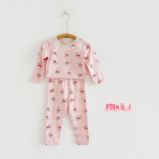 【火火兔甄选】【儿童睡衣套装秋冬男女童宝宝A类纯棉卡通莱卡家居服内衣两件套】甄选新疆长绒棉，云感棉 柔软 透气 不闷汗，直筒宽松版型 穿上就不想脱的舒适，多种颜色选择，色牢度高 不易掉色。 商品图7