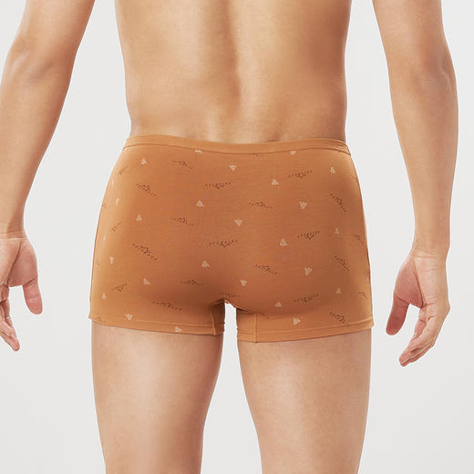 都市丽人都市锋尚日常休闲40S棉拉架棉质平角男士内裤FK3CD7 商品图3