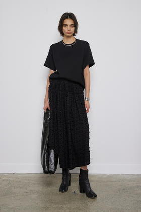 立体条纹宽松T恤