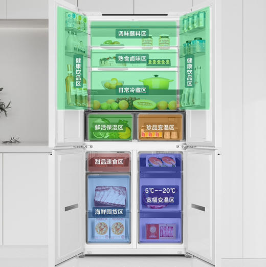 海尔（Haier）冰箱 BCD-520WGHTD1BGCU1 商品图7