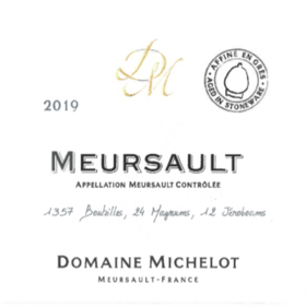 2019 Michelot, Meursault Elevage En Gres【闪送】（65折）