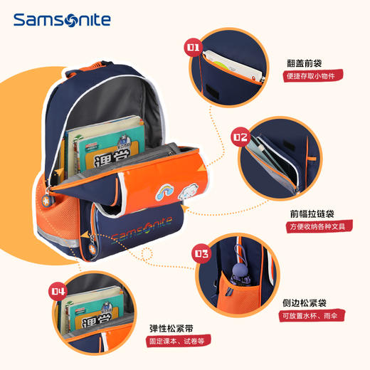 【员工内购】（商品不退不换）新秀丽DREAM+DISNEY系列内里抗菌面料健康儿童书包 TU6*012 商品图4