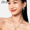 ZEGL设计师笑脸乐园系列星星微笑耳环女多巴胺耳钉银针不对称耳饰 商品缩略图1
