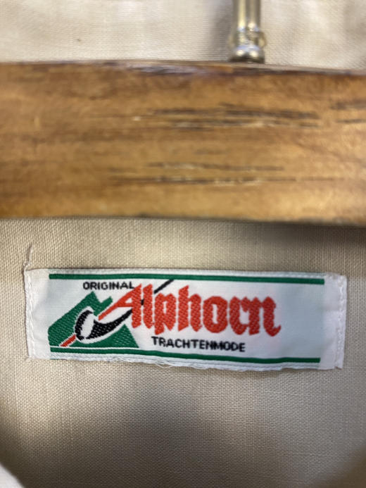 80年代 Vintage Alphorn 100% 全棉 奥地利 蒂罗尔长袖衫 _DRRL(L) 商品图2
