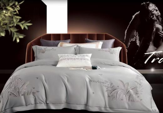 高奢磨毛刺绣四件套2.0*2.3m G117900021 商品图8