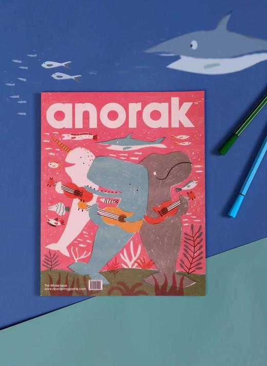来自伦敦的ANORAK英国原版艺术杂志4册适合6岁+ 商品图3