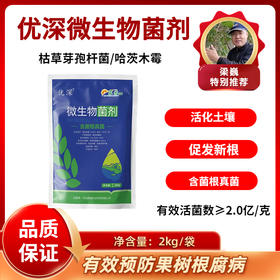 微生物菌剂   枯草芽孢杆菌/哈茨木霉   含菌根真菌  2000克/袋