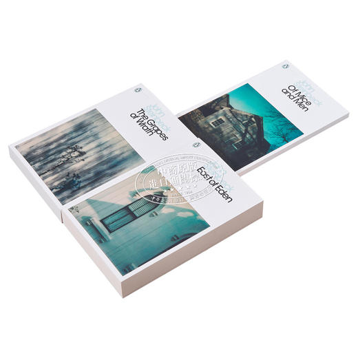 预售 【中商原版】约翰 斯坦贝克John Steinbeck经典作品集3册套装 英文原版 East of Eden 人鼠之间 愤怒的葡萄 伊甸之东 商品图2