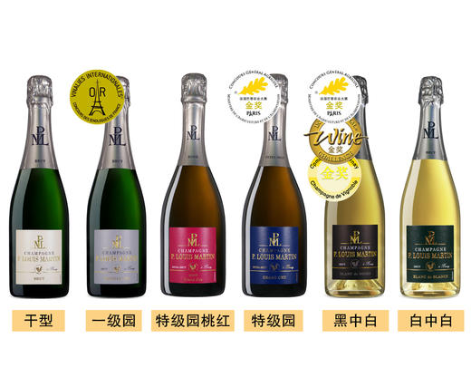 【现货促销，仅限6套】小农香槟代表：路易马丁干型香槟（6款可选） 商品图1