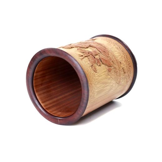 二乔并读°竹笔筒 商品图5