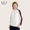 ELLE Active 秋冬圆领长袖卫衣宽松撞色百搭休闲运动女士亲肤上衣 商品缩略图1