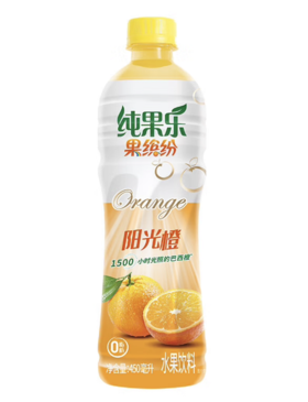 果缤纷阳光橙水果饮料450ml