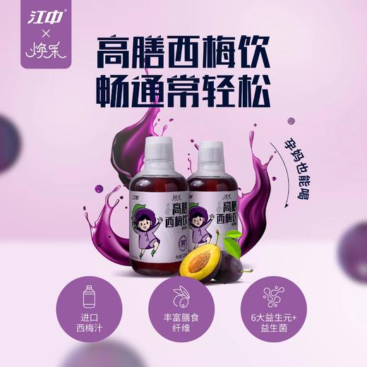 江中西梅汁浓缩西梅高膳食纤维饮料孕妇老人儿童益生元 商品图0