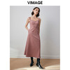 VIMAGE纬漫纪秋季新款洋气修身显瘦百搭气质连衣裙V2007618 商品缩略图1