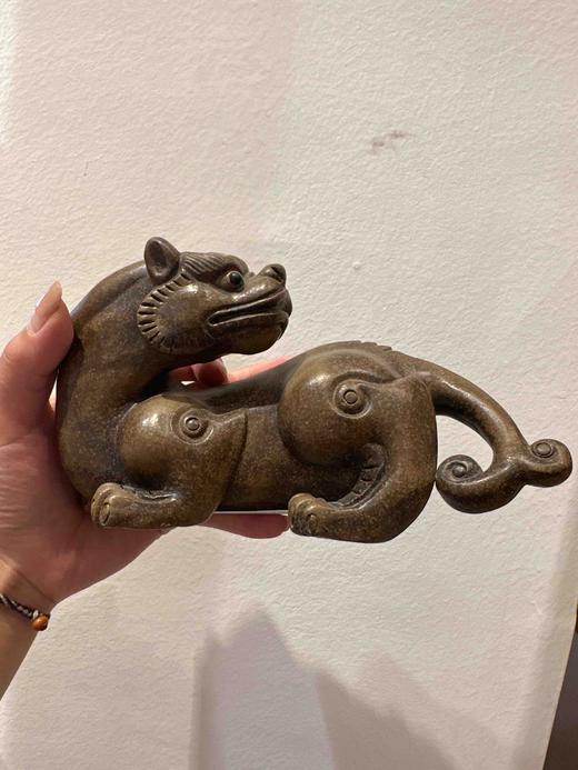 900古铜泥大回头貔貅 商品图0