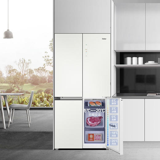 海尔（Haier）冰箱 BCD-520WGHTD1BGCU1 商品图8