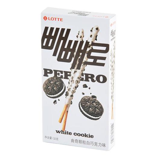乐天派曲奇粒白巧味饼干棒32g/盒 商品图1
