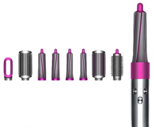【品牌授权】戴‍森Airwrap多功能玫红美发造型器HS01自动卷发棒 顶配 旗舰店套盒 8个配件 商品图3