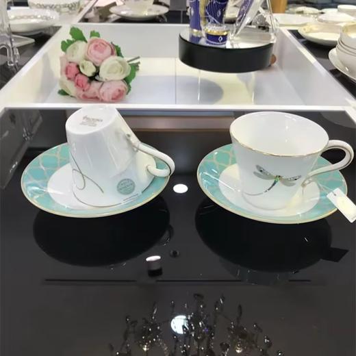 韩国进口HANKOOK绿色蜻蜓咖啡杯套件4件 商品图3