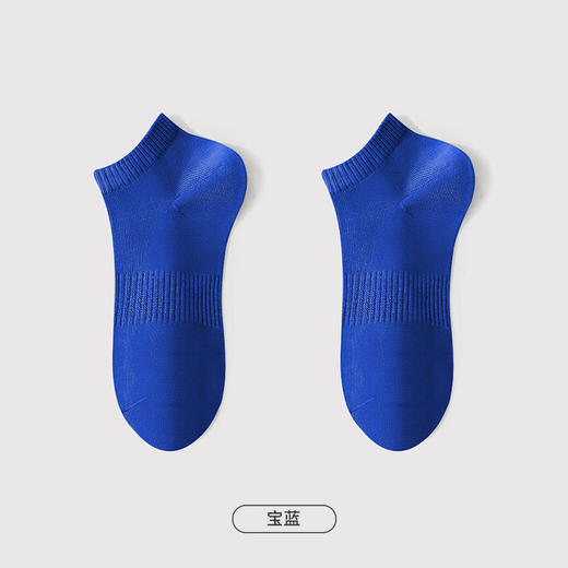 都市丽人都市锋尚简约系列高含棉袜子船袜中厚款男士常规袜FC3DE1 商品图8