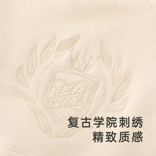 【商场同款】英氏旗舰官方旗舰店男宝宝哈衣学院风爬服月亮裆 商品图3