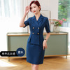 XZ-la6318感职业西装连衣裙女夏气质女神范收腰显瘦珠宝店售楼部工作服 商品缩略图5