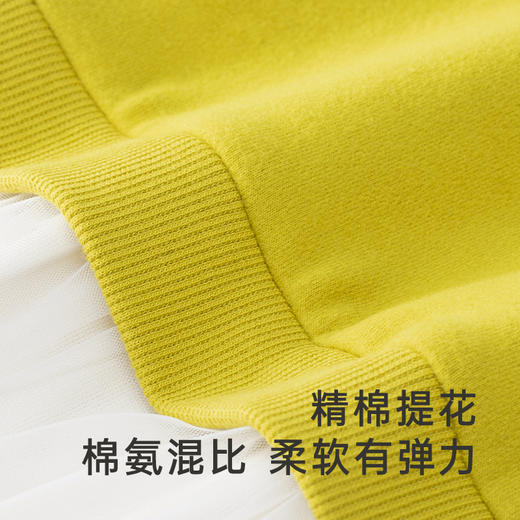 【商场同款】英氏女童连衣裙假两件加绒保暖秋冬可爱裙子 商品图3