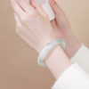 【品牌授权】BAOFANDI宝梵迪天山翠手镯 冰翠手镯 天然玉石手镯 优雅 少女 气质玉镯 赠平安扣 商品缩略图1