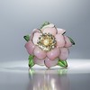 订购6个月到｜Gripoix Paris-Vintage-Flower Pearl-复古 琉璃 琉璃珍珠 胸针（粉色）（胸针/项链两用）［法国设计师］ 商品缩略图0