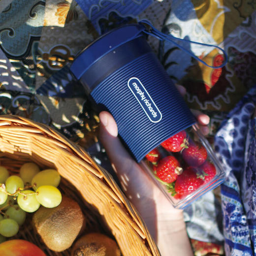摩飞便携式榨汁机家用水果小型榨汁杯电动果汁杯迷你料理机充电- 商品图2