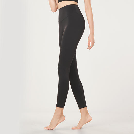 都市丽人轻暖瑜伽运动裤秋裤5至15度适穿适穿锦纶九分裤薄款百搭裤打底裤保暖裤LL34D6 商品图1