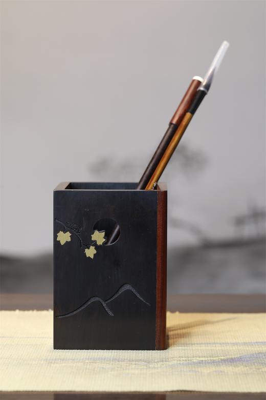 梧桐月笔筒 商品图0