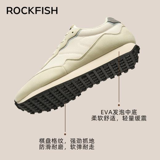 【防泼水 复古百搭】Rockfish 301厚底防泼水情侣华夫休闲运动鞋（36-44码） 商品图3