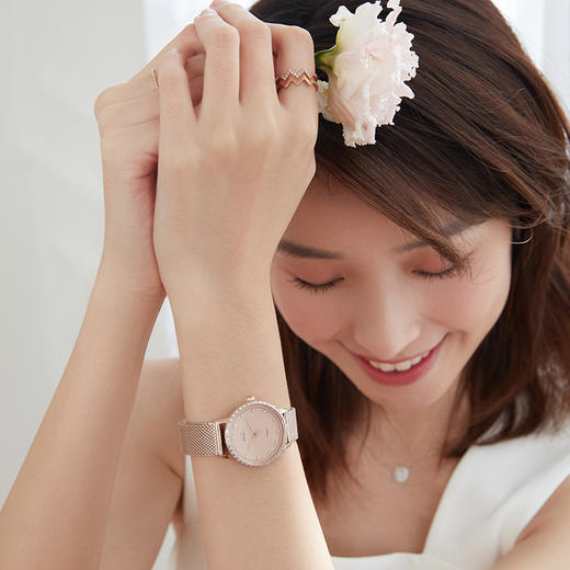 依波表EBOHR 大师系列女士石英表复古优雅防水手表送女友礼物5160 商品图4