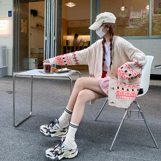 <曾小咸推荐>巨折清仓秒杀，稀有现货24小时发【仅限今日】女装黑色镂空双杠中筒袜女秋季新款学院风薄款堆堆袜及膝袜 商品图2