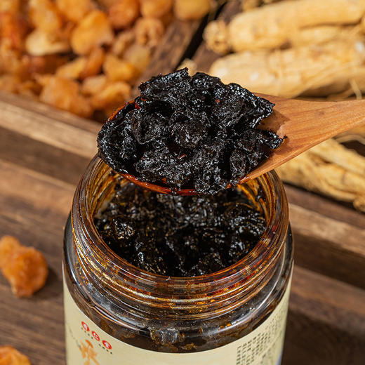 优品  人参版玉灵膏  古法蒸制手工玉灵膏  260克/瓶 商品图0