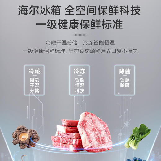 海尔（Haier）冰箱 BCD-520WGHTD1BGCU1 商品图1
